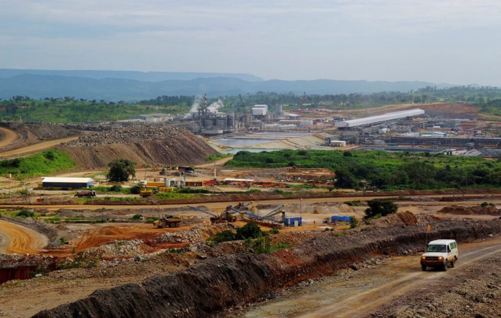 FILE PHOTO: A view of processing facilities at Tenke Fungurume, a copper and cobalt mine northwest of Lubumbashi in Congo's copper-producing south