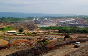 FILE PHOTO: A view of processing facilities at Tenke Fungurume, a copper and cobalt mine northwest of Lubumbashi in Congo's copper-producing south